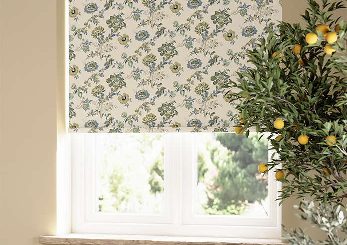 Land & Shore Orchard (Blackout), Green - Roller Blind - Image 5